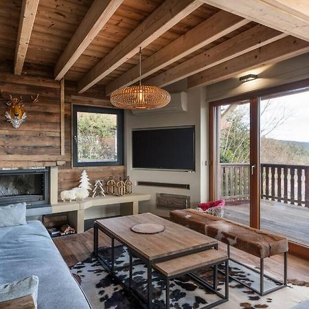 Luxueux Chalet Avec Vue Sur Les Pistes Et Le Hohneck Le Tholy Exterior foto