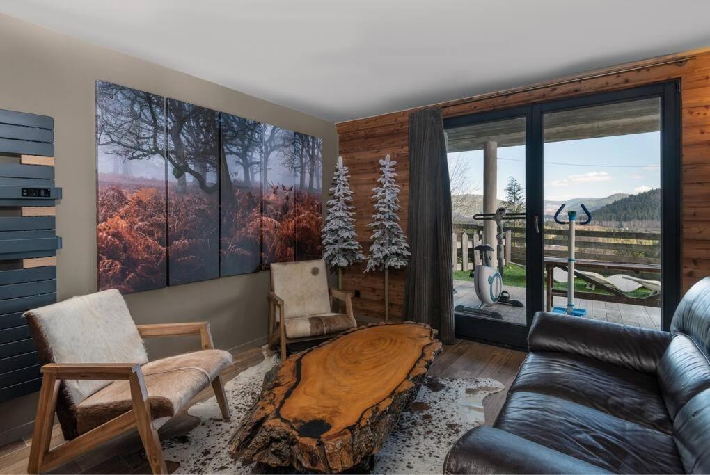Luxueux Chalet Avec Vue Sur Les Pistes Et Le Hohneck Le Tholy Exterior foto